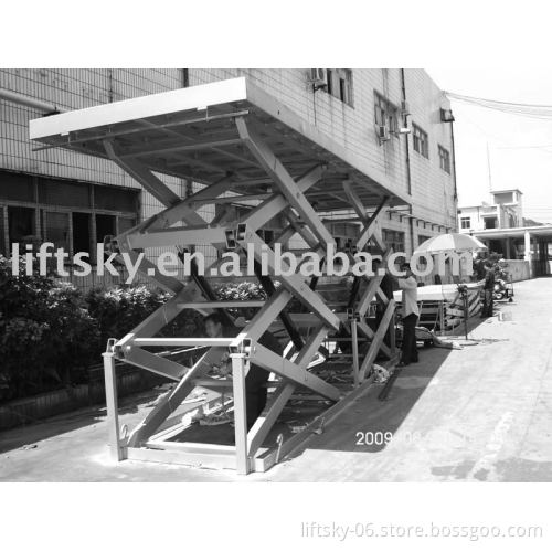 4000kg self-propelled scissor lift Car lift SJG4.0-6.835